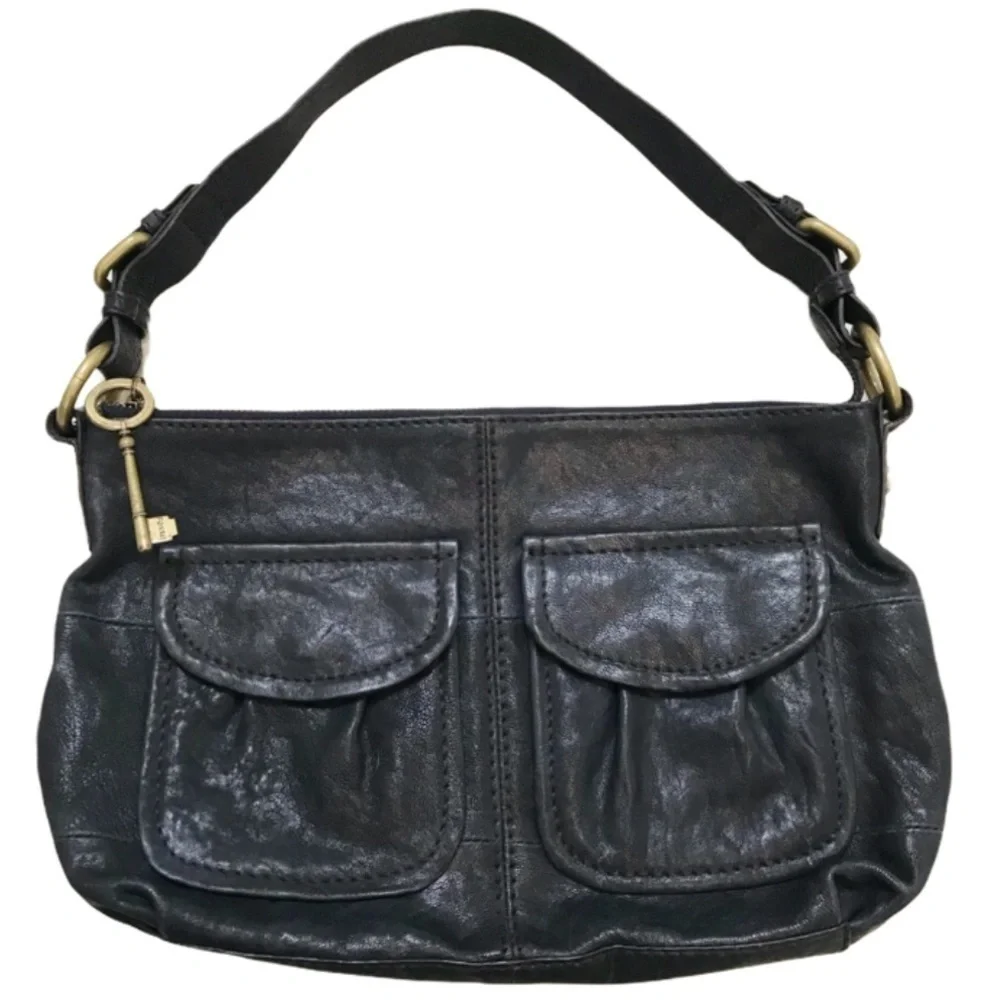 Fossil Long Live Vintage blue shoulder bag - Picture 1 of 11